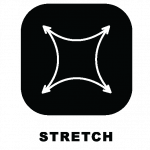 stretch fabric icon